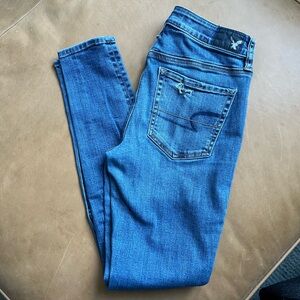American Eagle Hi Rise Jeggings Size 4